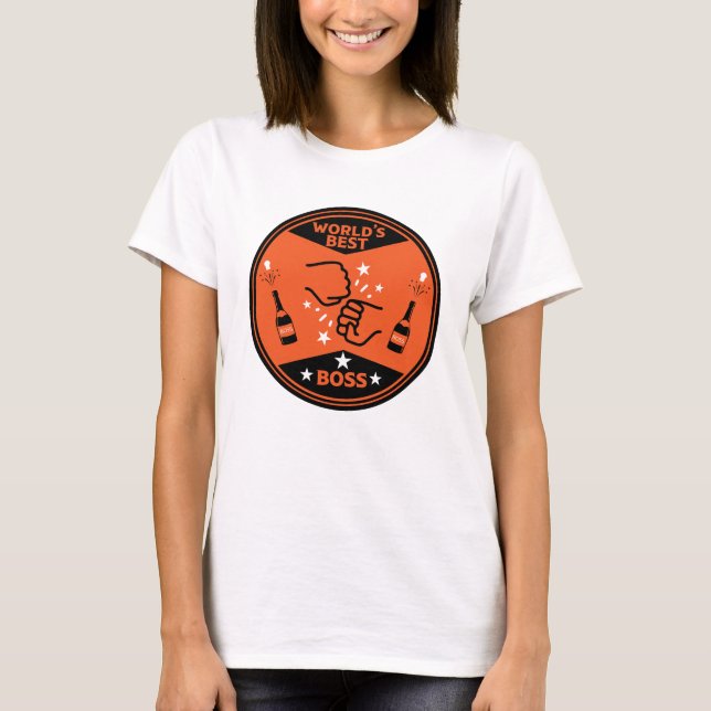 Världsmästare Best Chef T Shirt (Framsida)