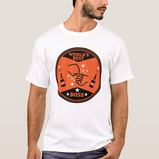 Världsmästare Best Chef T Shirt (Framsida)