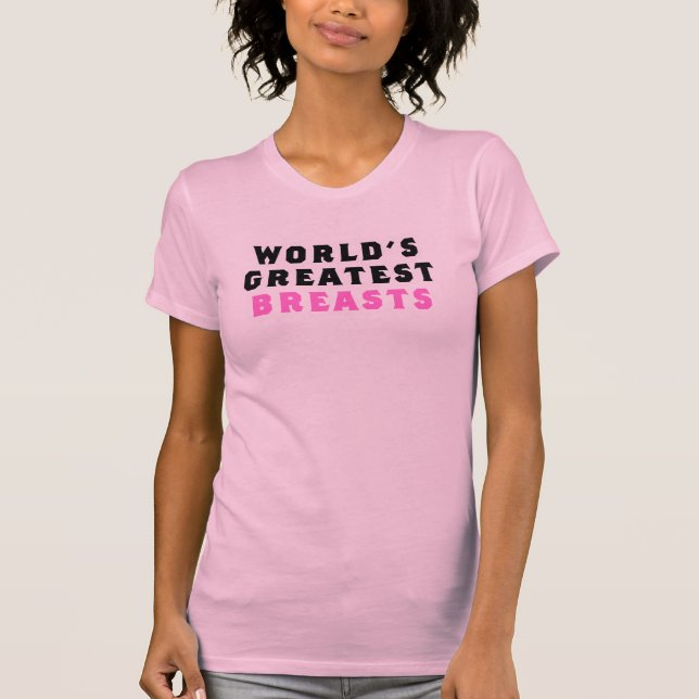 världsmästare Breast Tee (Framsida)