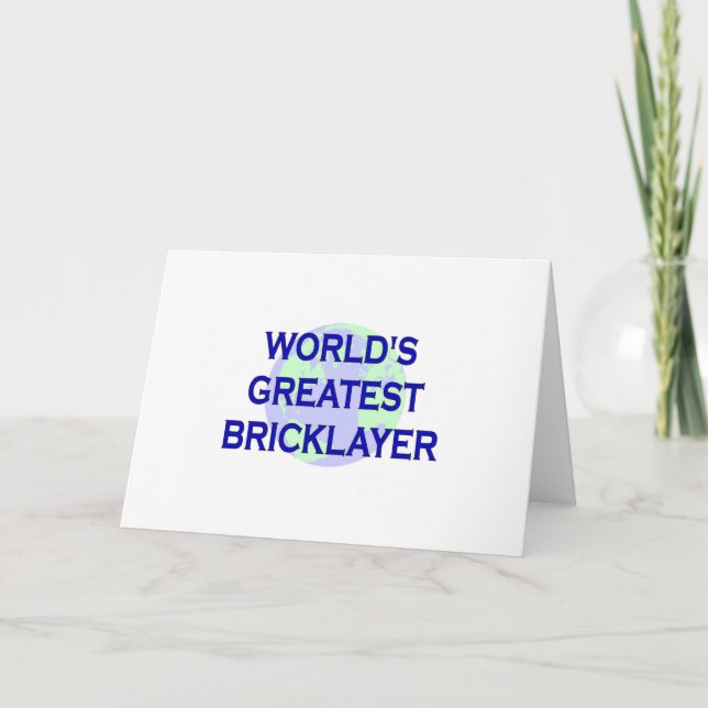 Världsmästare Brickayer Kort (Framsida)