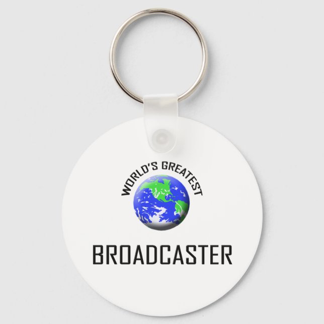 Världsmästare Broadcaster Nyckelring (Framsida)