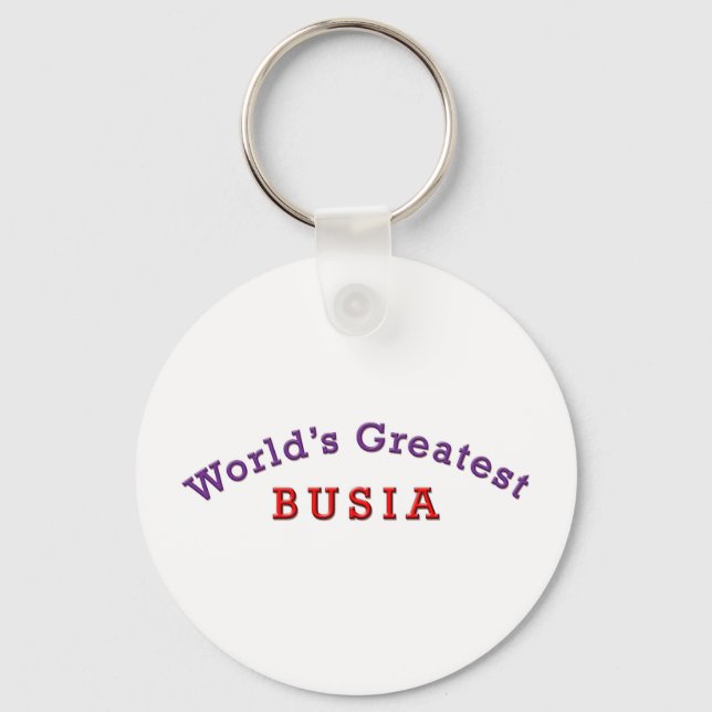 Världsmästare Busia Nyckelring (Framsida)