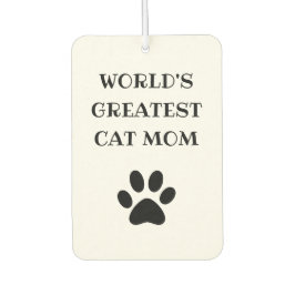 Världsmästare Cat Mamma Anpassningsbar Text Person