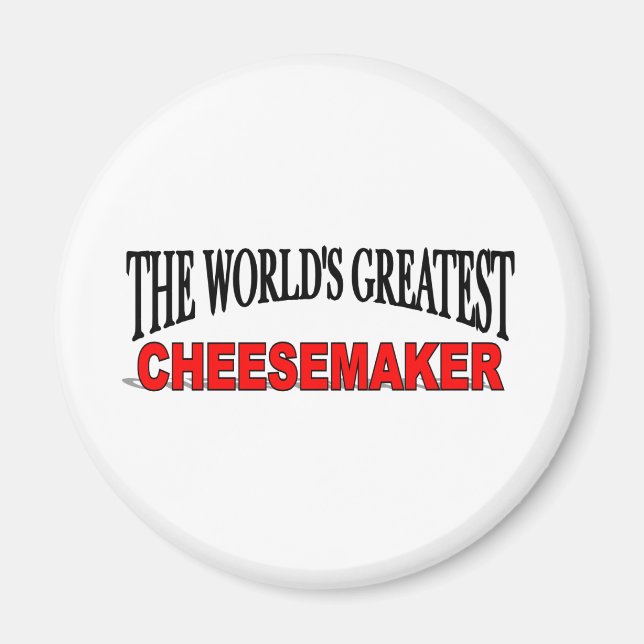Världsmästare Cheesemaker Magnet (Framsidan)