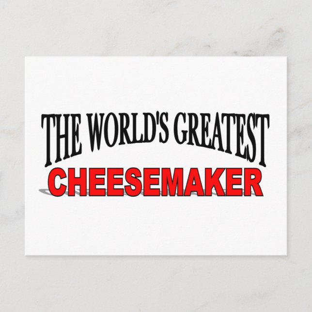 Världsmästare Cheesemaker Vykort (Framsida)
