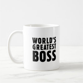 Världsmästare chef kaffemugg