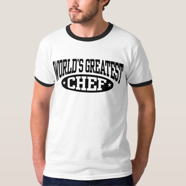 Världsmästare Chef Tee Shirt (Framsida)