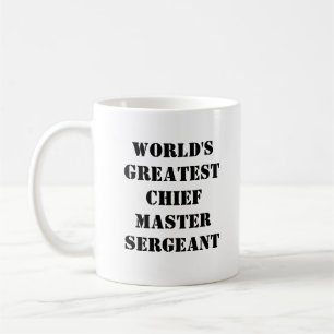 "Världsmästare Chief Master Sergeant" Mugg