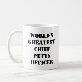 "Världsmästare Chief Petty Officer" Mugg