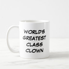 "Världsmästare Class Clown" Mugg