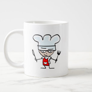 Världsmästare Cook jumbo mugg present till kock
