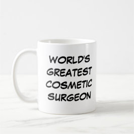 "Världsmästare Cosmetic Surgeon" Mugg