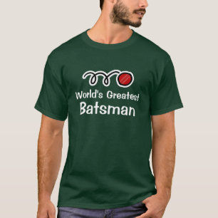 Världsmästare cricketbatchman T-shirt