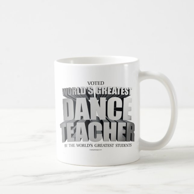 Världsmästare Dance Teacher Kaffemugg (Höger)