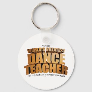 Världsmästare Dance Teacher Nyckelring