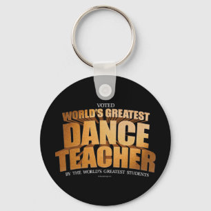 Världsmästare Dance Teacher Nyckelring