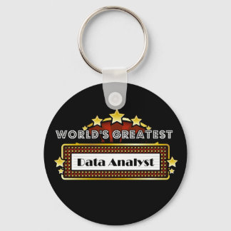 Världsmästare Data Analyst Nyckelring