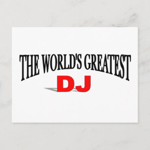 Världsmästare DJ Vykort