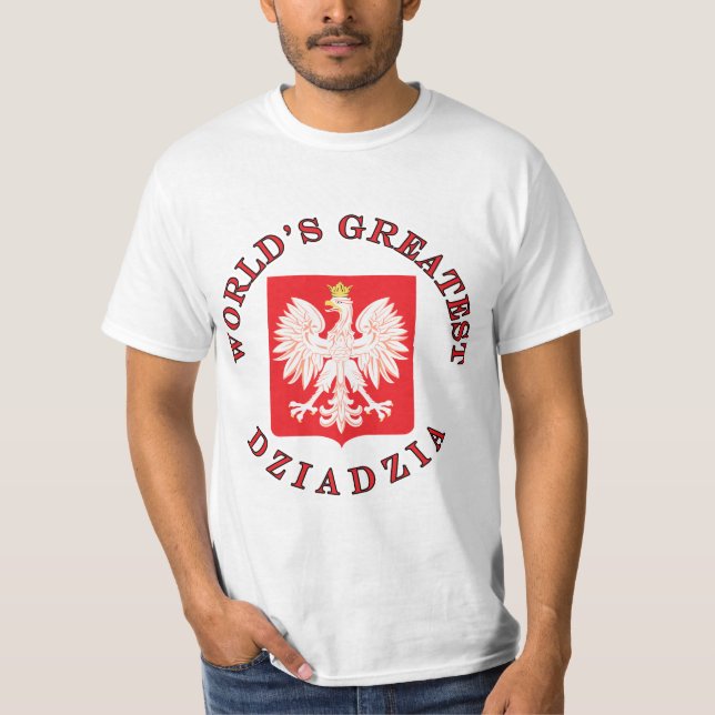 Världsmästare Dziadzia Tee Shirt (Framsida)