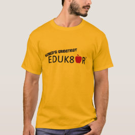 Världsmästare Educator Guld T-Shirt