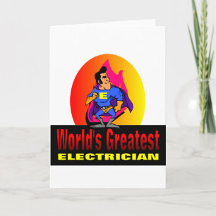 Världsmästare Electrician Kort