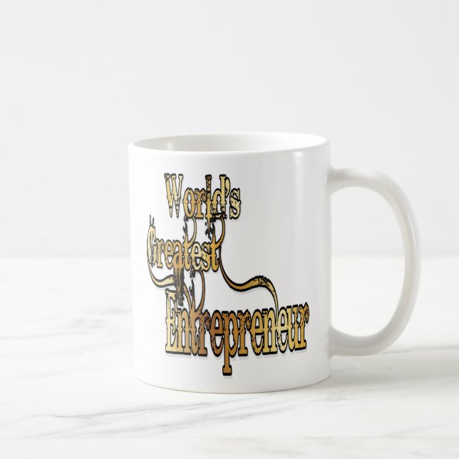 Världsmästare Entrepreneur Kaffemugg (Höger)