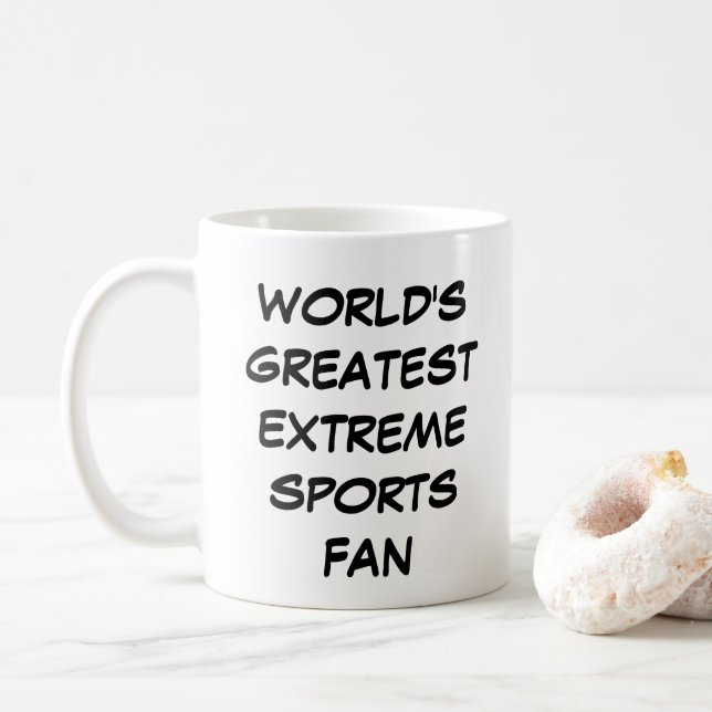 "Världsmästare Extreme Sportfantast" Mugg (Med munk)