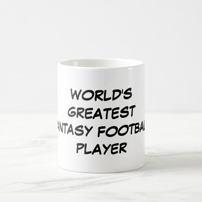 "Världsmästare Fantasy Football Player" Mugg (Center)