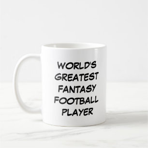 "Världsmästare Fantasy Football Player" Mugg