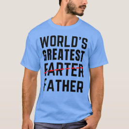 VÄRLDSMÄSTARE FARTER - FAR - FARS DAG T SHIRT