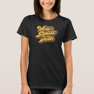 Världsmästare Farter Fart Joke Fars dag Ret T Shirt