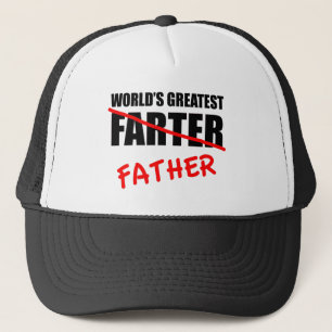 Världsmästare Farter Funny Fars dag Keps