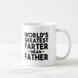 Världsmästare Farter I Elak Far Funny Pappa Kaffemugg