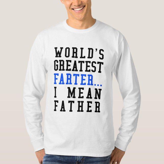 Världsmästare Farter. Jag betyder fadern Tröja (Framsida)