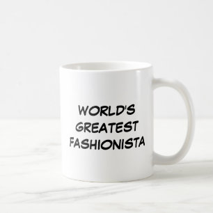 "Världsmästare Fashionista" Mugg