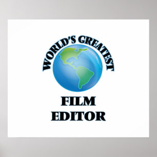 Världsmästare Film Editor Poster