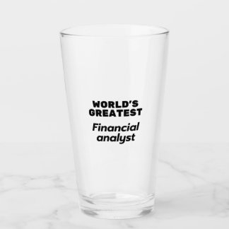 Världsmästare Financial Analyst Glaskopp