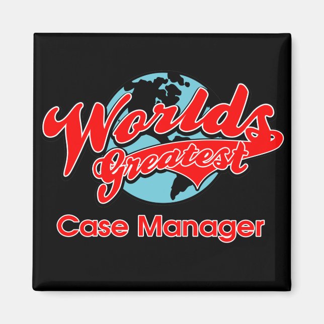 Världsmästare Fodral Manager Magnet (Framsidan)