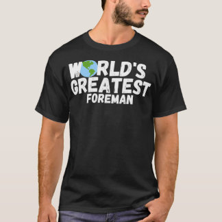 Världsmästare Foreman Gift T Shirt