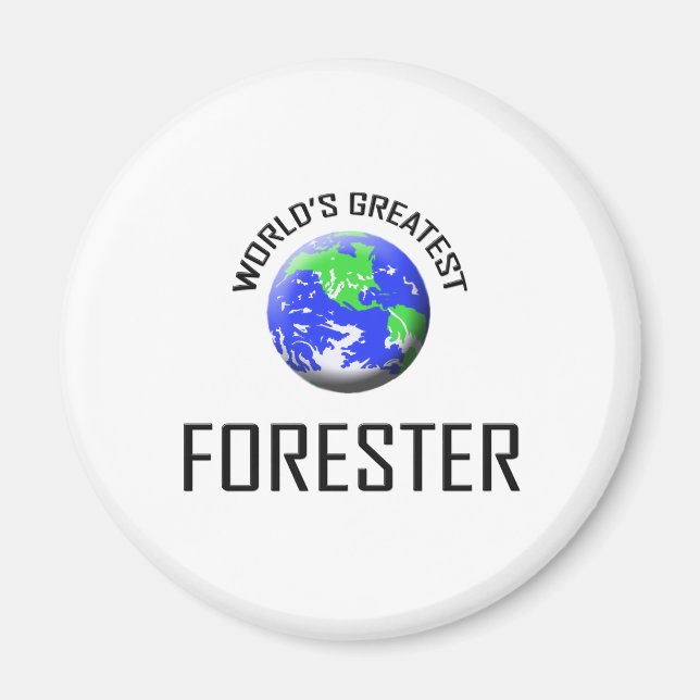 Världsmästare Forester Magnet (Framsidan)