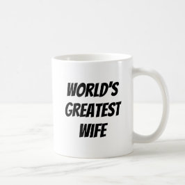 Världsmästare fru kaffemugg