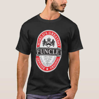 Världsmästare Funcle Roligt farbror Graphic Hoodie T Shirt