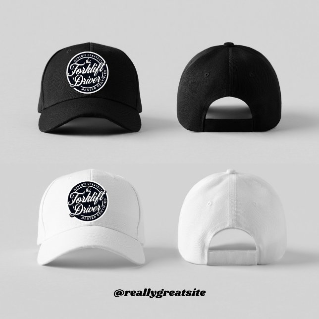 världsmästare gaffeltruckshatt keps (Skapare uppladdad)