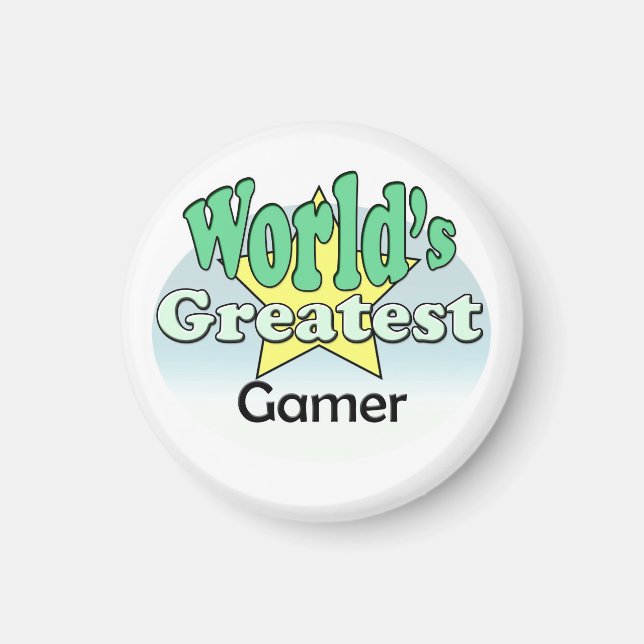 Världsmästare Gamer Magnet (Framsidan)