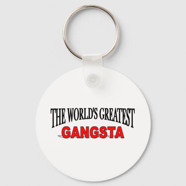 Världsmästare Gangsta Nyckelring (Framsida)