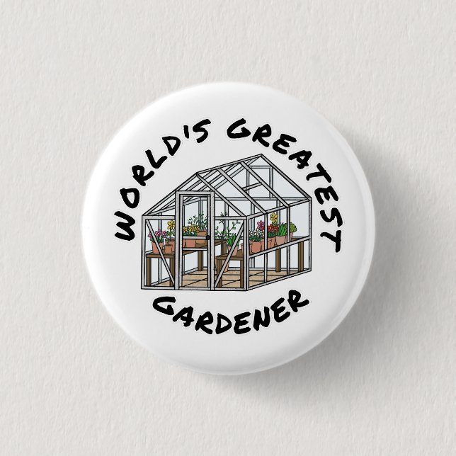 Världsmästare Gardener,  Funny Knapp (Framsida)