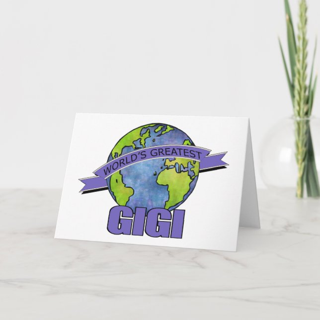 Världsmästare Gigi Kort (Framsida)