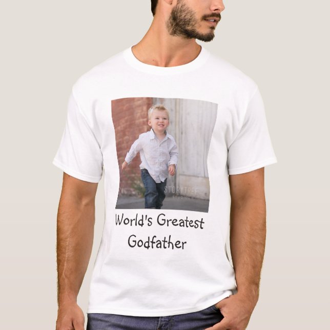 Världsmästare Godfather T Shirt (Framsida)