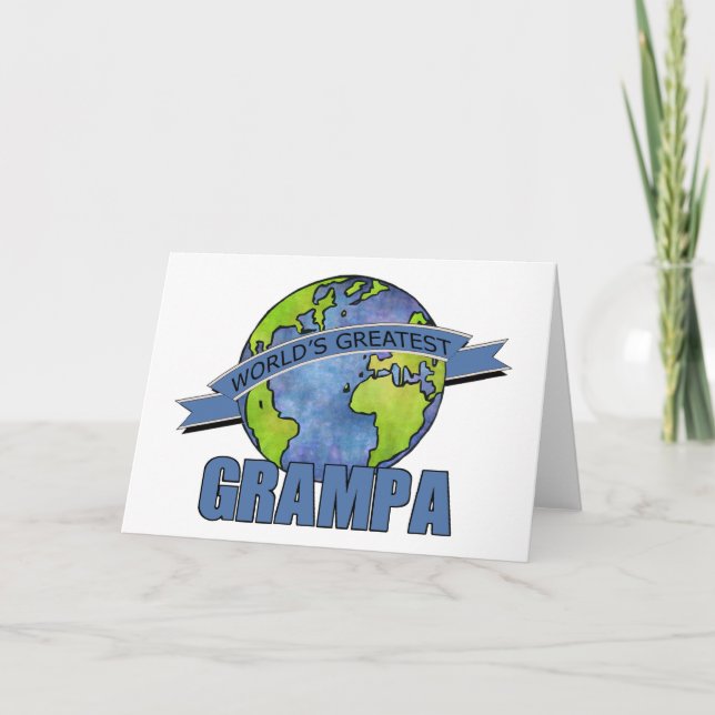 Världsmästare Grampa Kort (Framsida)