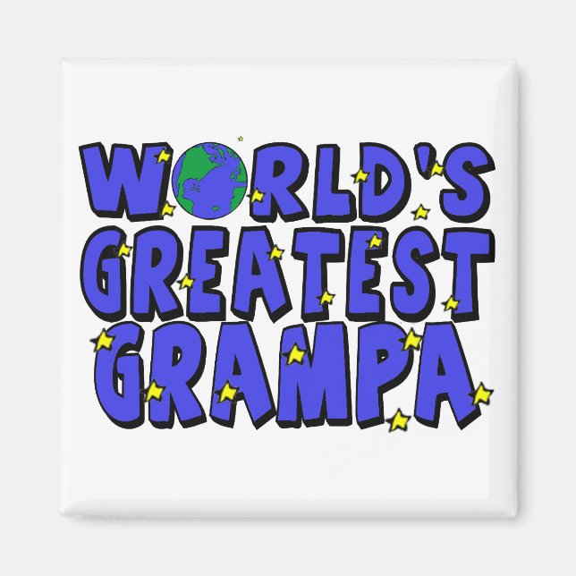 Världsmästare Grampa Magnet (Framsidan)